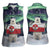 Greenland Christmas Women Sleeveless Polo Shirt Juullimi Pilluaritsi - Wonder Print Shop