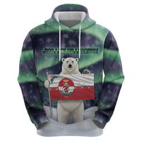 Greenland Christmas Zip Hoodie Juullimi Pilluaritsi - Wonder Print Shop