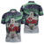 Greenland Christmas Zipper Polo Shirt Juullimi Pilluaritsi - Wonder Print Shop