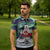 Greenland Christmas Zipper Polo Shirt Juullimi Pilluaritsi - Wonder Print Shop