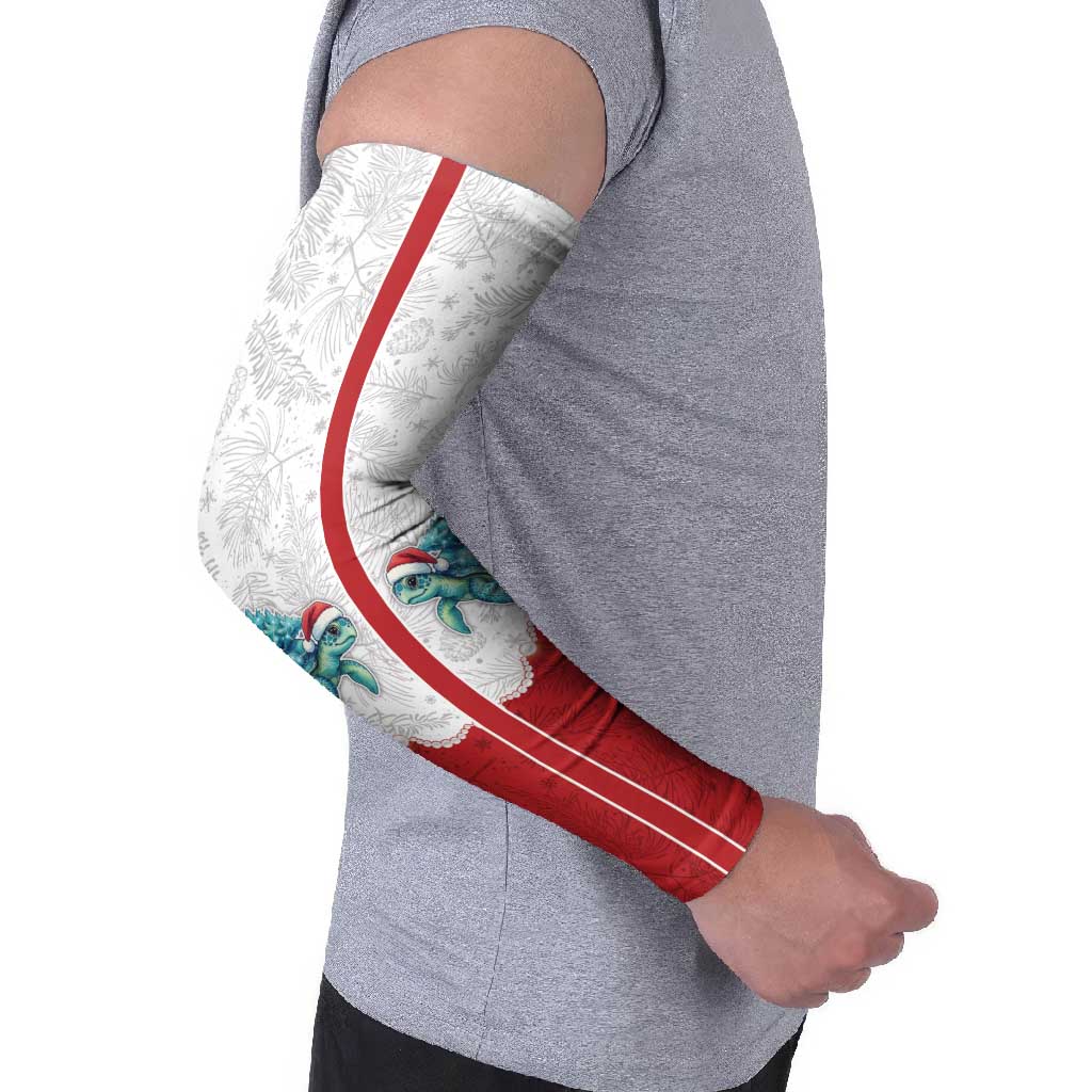 Western Yoke Arm Sleeves Turtle Going Home For Christmas - Wonder Print Shop