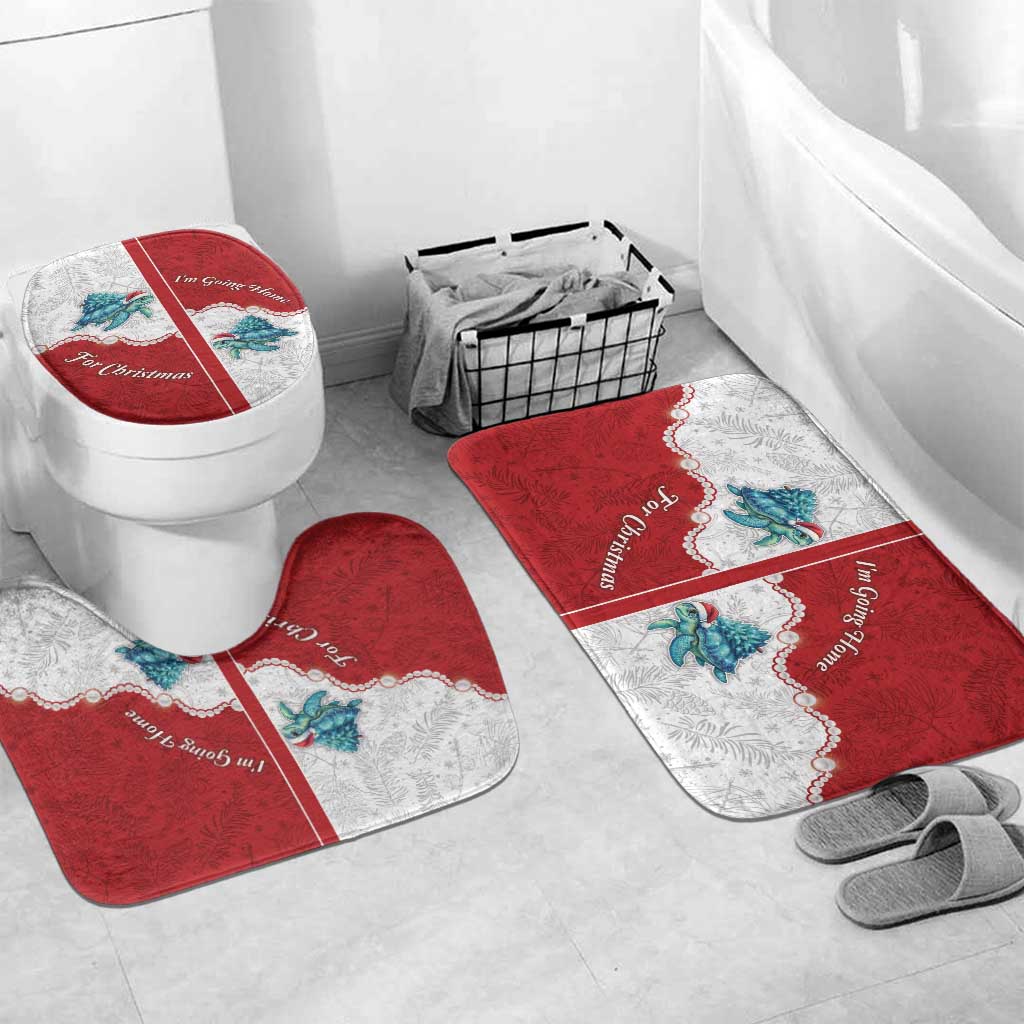 Western Yoke Bathroom Set Turtle Going Home For Christmas - Wonder Print Shop