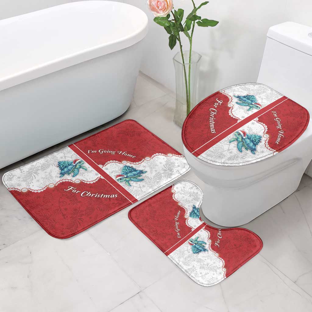 Western Yoke Bathroom Set Turtle Going Home For Christmas - Wonder Print Shop