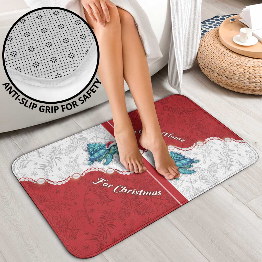 Western Yoke Bathroom Set Turtle Going Home For Christmas - Wonder Print Shop