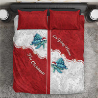 Western Yoke Bedding Set Turtle Going Home For Christmas - Wonder Print Shop