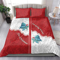 Western Yoke Bedding Set Turtle Going Home For Christmas - Wonder Print Shop
