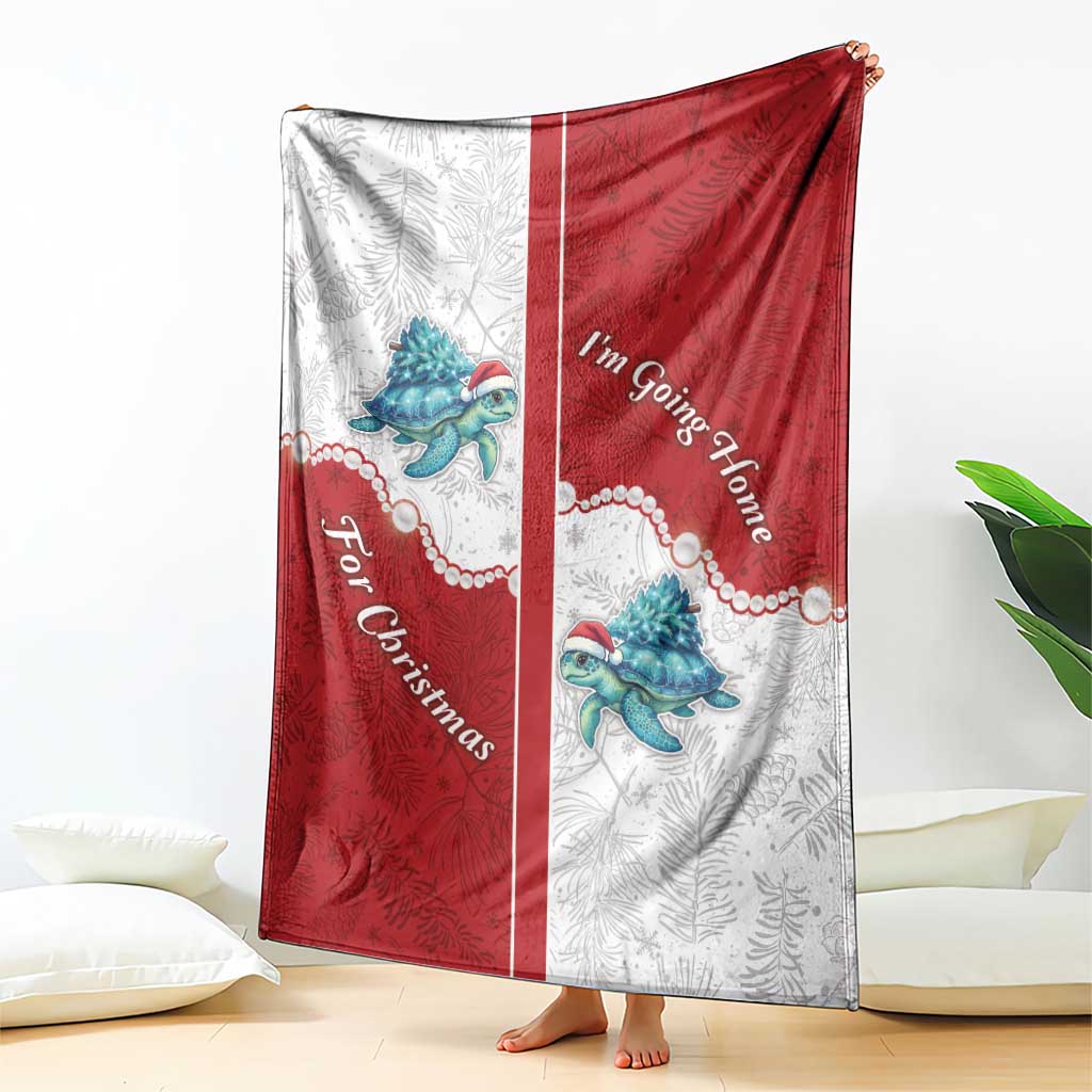 Western Yoke Blanket Turtle Going Home For Christmas - Wonder Print Shop