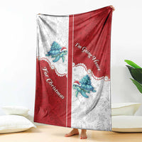 Western Yoke Blanket Turtle Going Home For Christmas - Wonder Print Shop