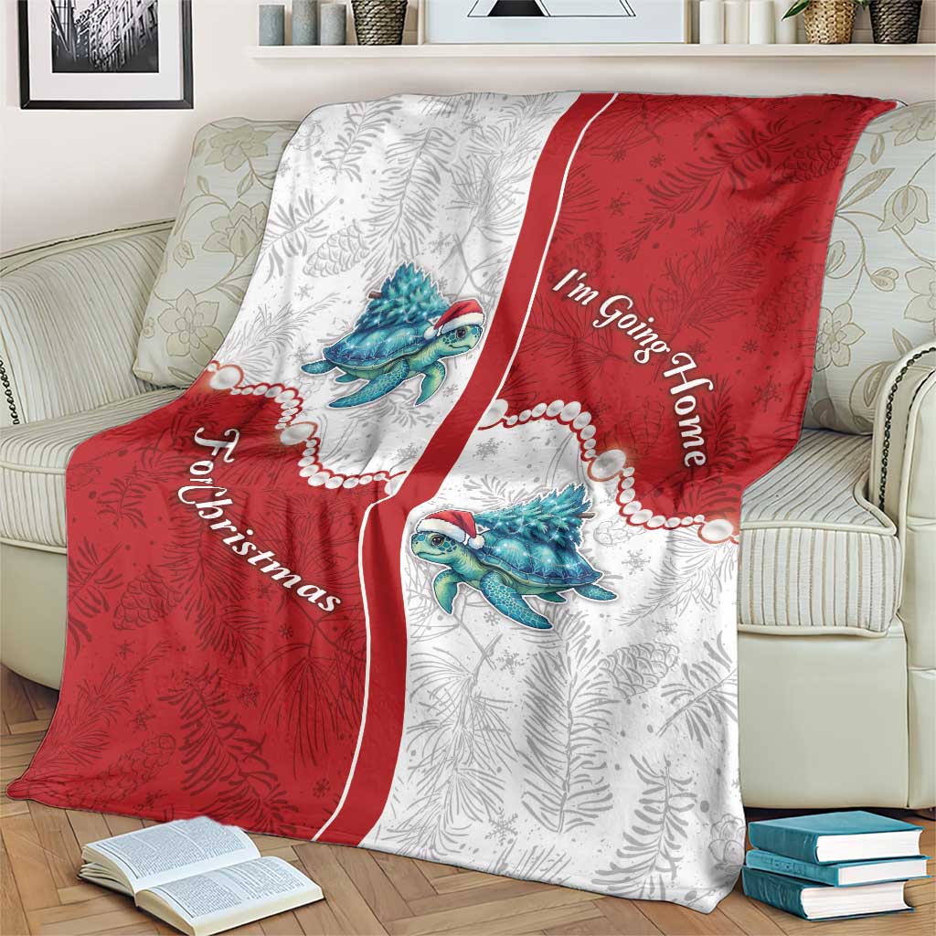Western Yoke Blanket Turtle Going Home For Christmas - Wonder Print Shop