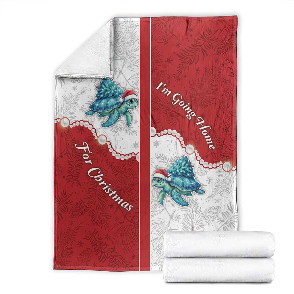 Western Yoke Blanket Turtle Going Home For Christmas - Wonder Print Shop