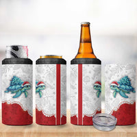 Western Yoke 4 in 1 Can Cooler Tumbler Turtle Going Home For Christmas - Wonder Print Shop