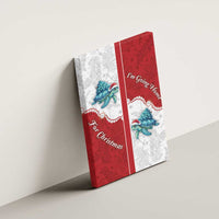 Western Yoke Canvas Wall Art Turtle Going Home For Christmas - Wonder Print Shop