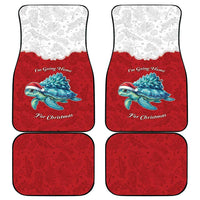 Western Yoke Car Mats Turtle Going Home For Christmas - Wonder Print Shop