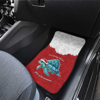 Western Yoke Car Mats Turtle Going Home For Christmas - Wonder Print Shop