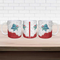 Western Yoke Ceramic Mug Turtle Going Home For Christmas - Wonder Print Shop