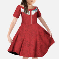 Western Yoke Family Matching Off Shoulder Short Dress and Hawaiian Shirt Turtle Going Home For Christmas - Wonder Print Shop