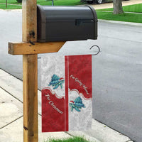 Western Yoke Garden Flag Turtle Going Home For Christmas - Wonder Print Shop