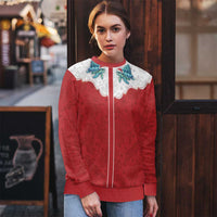 Western Yoke Ugly Christmas Sweater Turtle Going Home For Christmas - Wonder Print Shop