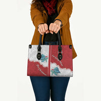 Western Yoke Leather Bag Turtle Going Home For Christmas - Wonder Print Shop