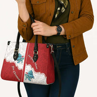 Western Yoke Leather Bag Turtle Going Home For Christmas - Wonder Print Shop