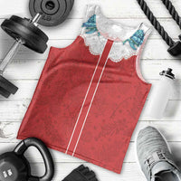 Western Yoke Men Tank Top Turtle Going Home For Christmas - Wonder Print Shop