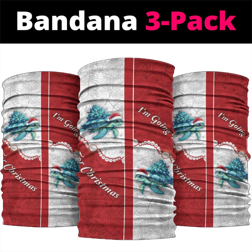 Western Yoke Neck Gaiter Turtle Going Home For Christmas - Wonder Print Shop