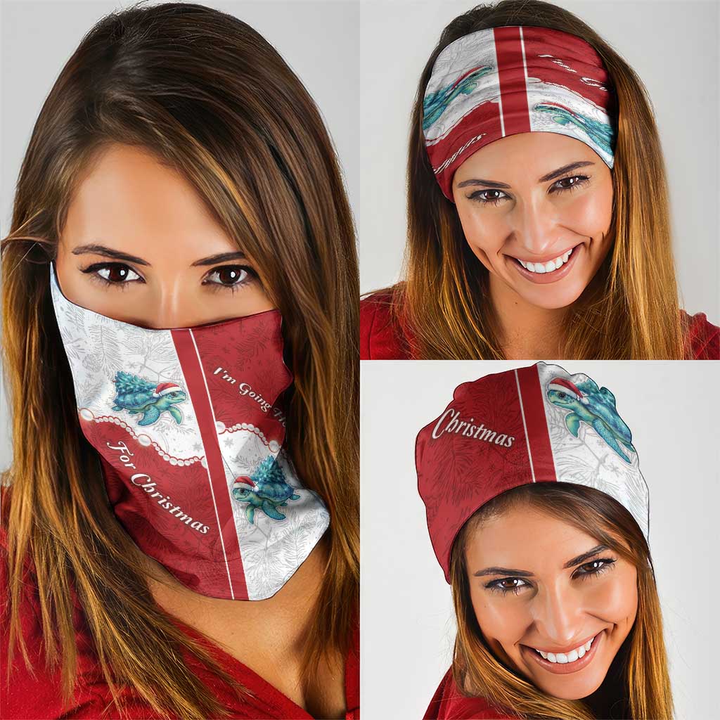 Western Yoke Neck Gaiter Turtle Going Home For Christmas - Wonder Print Shop
