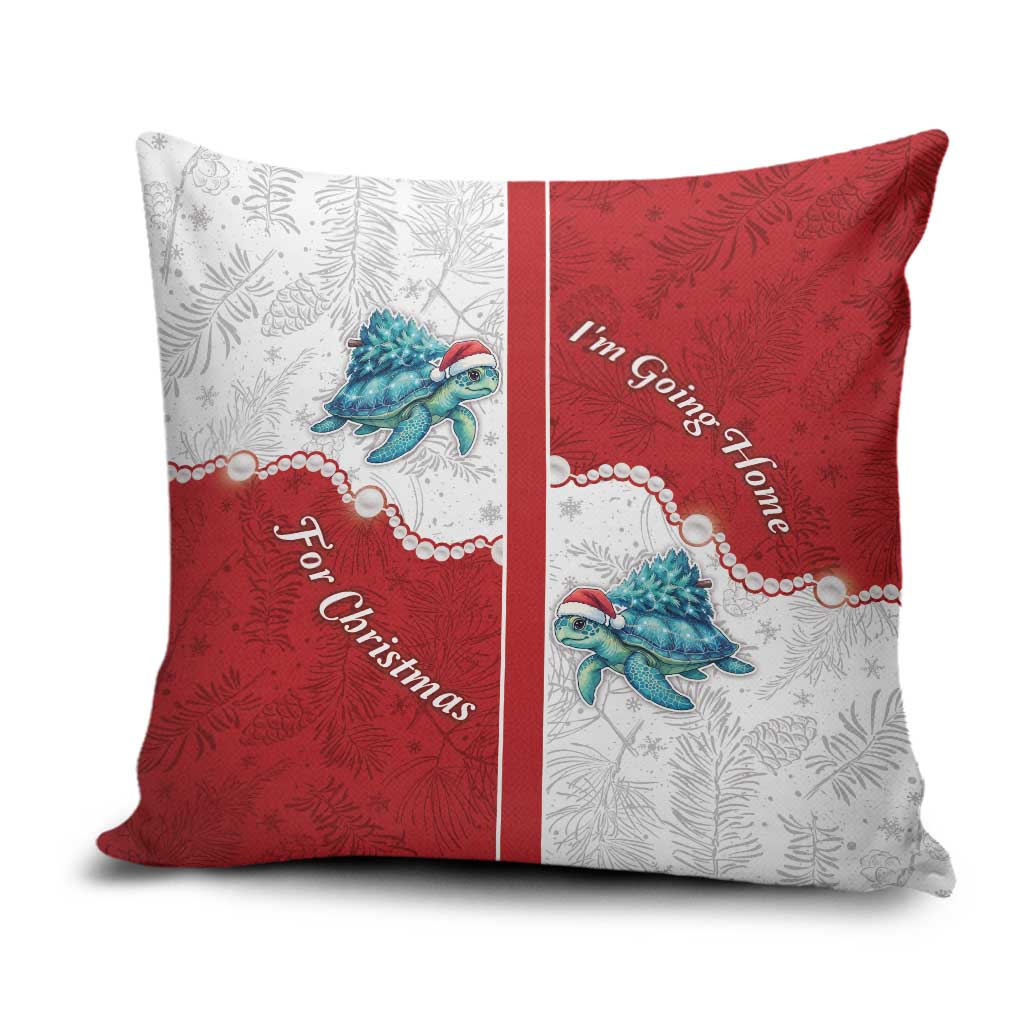Western Yoke Pillow Cover Turtle Going Home For Christmas - Wonder Print Shop