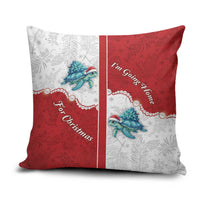 Western Yoke Pillow Cover Turtle Going Home For Christmas - Wonder Print Shop