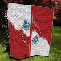 Western Yoke Quilt Turtle Going Home For Christmas - Wonder Print Shop