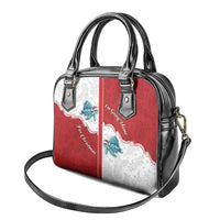 Western Yoke Shoulder Handbag Turtle Going Home For Christmas - Wonder Print Shop