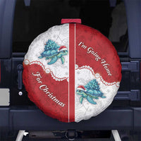 Western Yoke Spare Tire Cover Turtle Going Home For Christmas - Wonder Print Shop