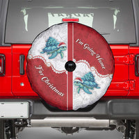 Western Yoke Spare Tire Cover Turtle Going Home For Christmas - Wonder Print Shop