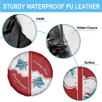 Western Yoke Spare Tire Cover Turtle Going Home For Christmas - Wonder Print Shop