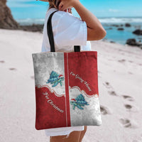 Western Yoke Tote Bag Turtle Going Home For Christmas - Wonder Print Shop
