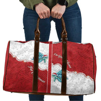 Western Yoke Travel Bag Turtle Going Home For Christmas - Wonder Print Shop