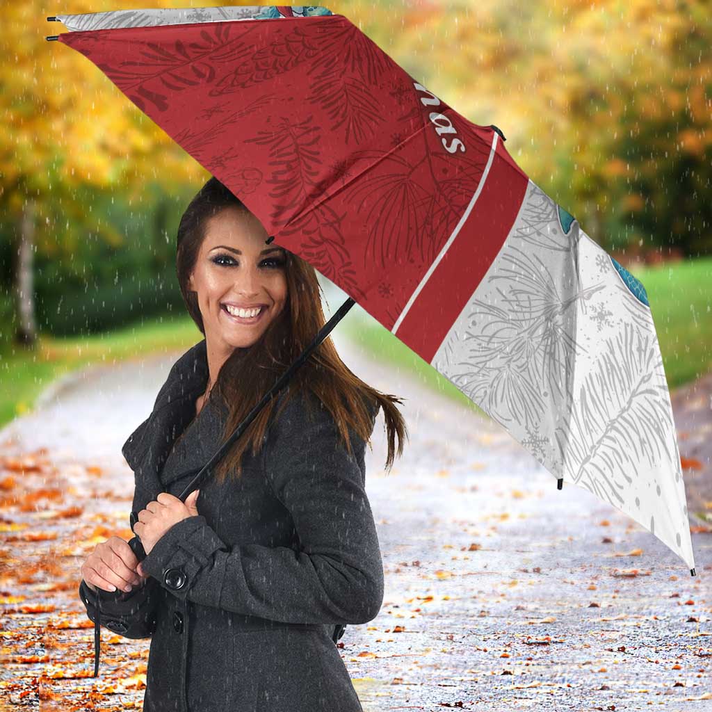 Western Yoke Umbrella Turtle Going Home For Christmas - Wonder Print Shop