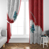 Western Yoke Window Curtain Turtle Going Home For Christmas - Wonder Print Shop