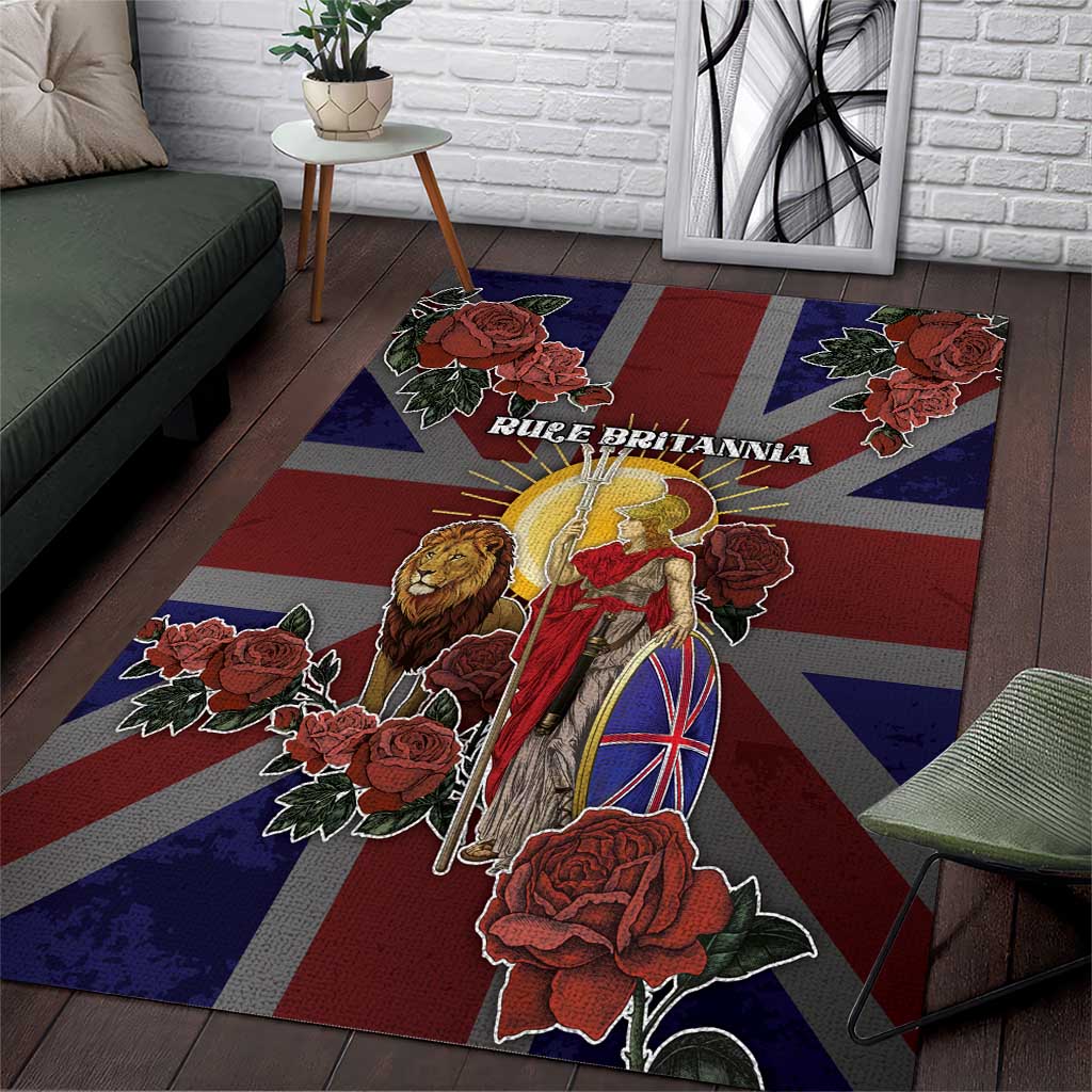 British Empire Area Rug Rule Britannia - Wonder Print Shop
