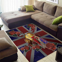 British Empire Area Rug Rule Britannia - Wonder Print Shop