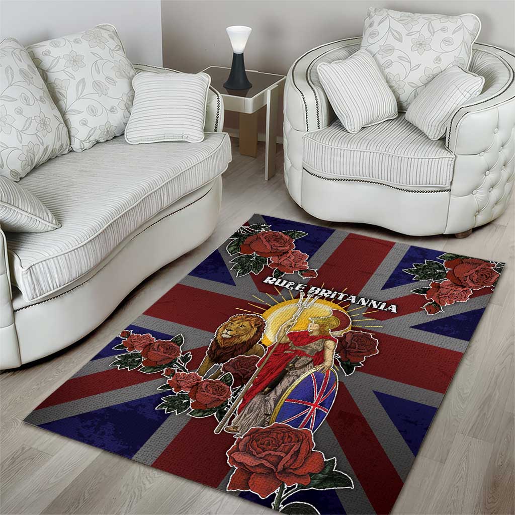 British Empire Area Rug Rule Britannia - Wonder Print Shop