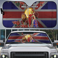 British Empire Auto Sun Shade Rule Britannia - Wonder Print Shop