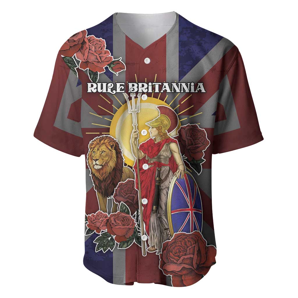 British Empire Baseball Jersey Rule Britannia - Wonder Print Shop