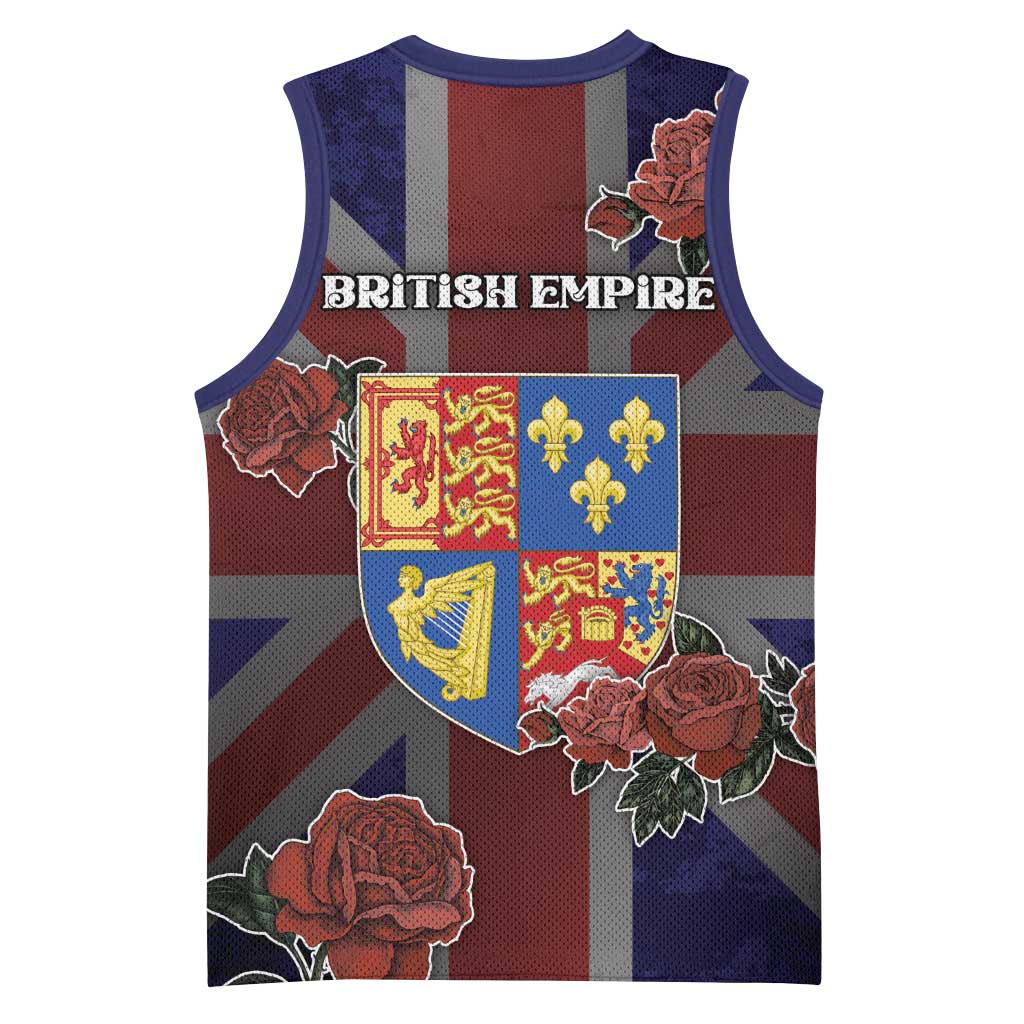 British Empire Basketball Jersey Rule Britannia - Wonder Print Shop