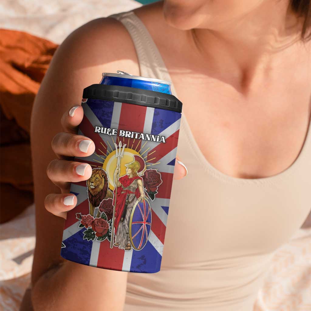 British Empire 4 in 1 Can Cooler Tumbler Rule Britannia - Wonder Print Shop