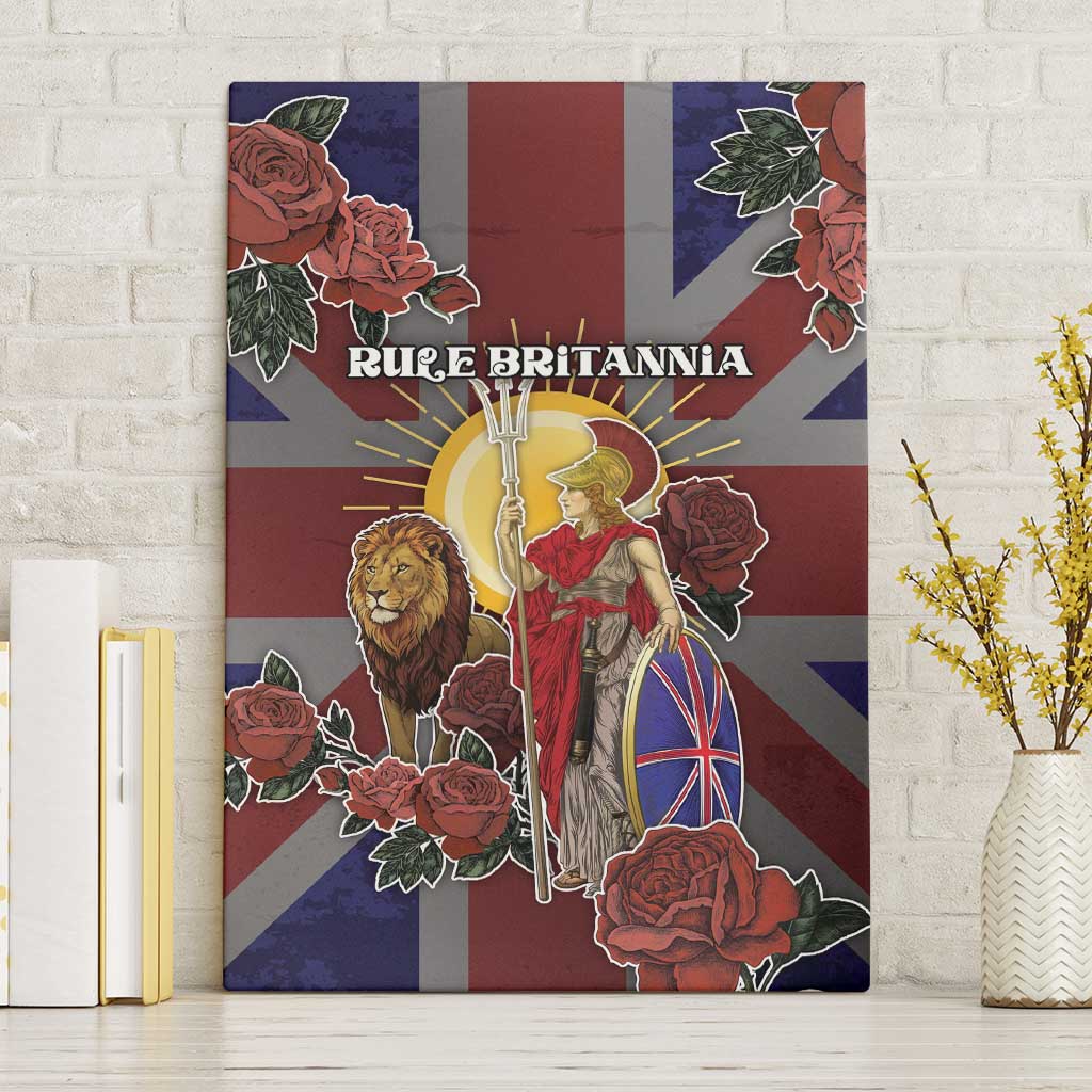 British Empire Canvas Wall Art Rule Britannia - Wonder Print Shop