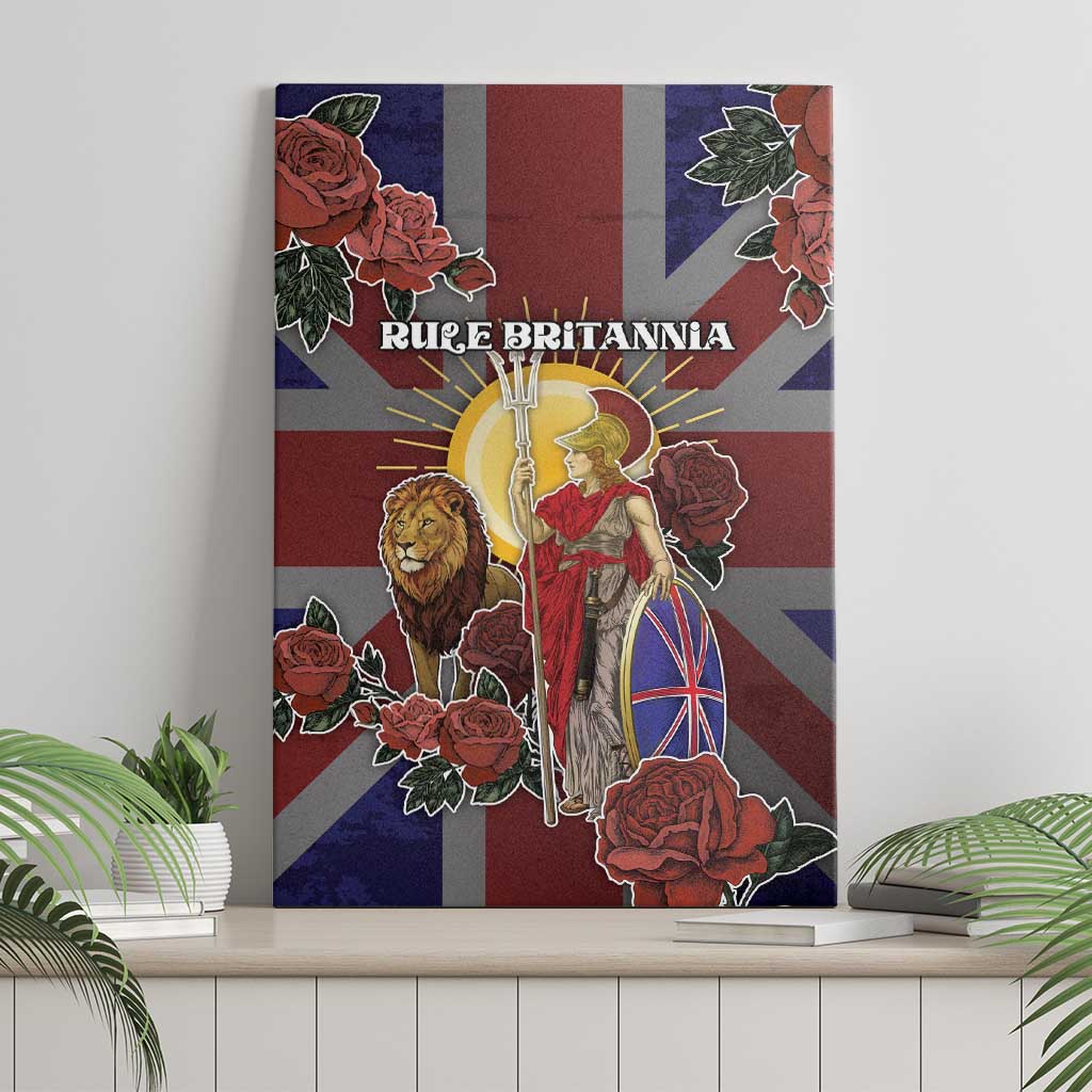 British Empire Canvas Wall Art Rule Britannia - Wonder Print Shop