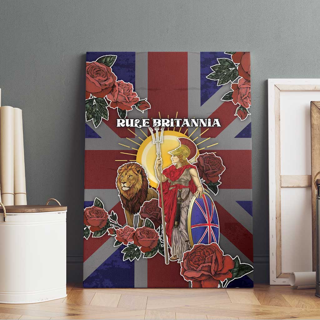 British Empire Canvas Wall Art Rule Britannia - Wonder Print Shop