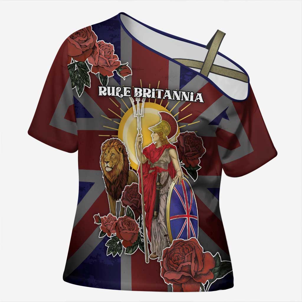 British Empire Cross Shoulder Shirt Rule Britannia - Wonder Print Shop
