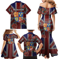 British Empire Family Matching Mermaid Dress and Hawaiian Shirt Rule Britannia - Wonder Print Shop